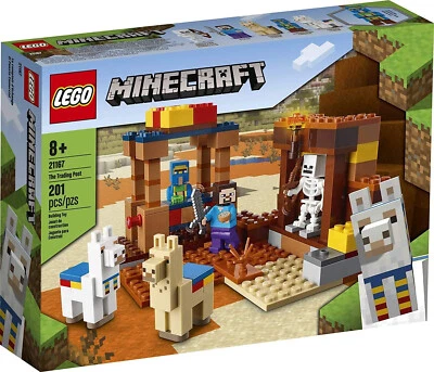 ✅LEGO Minecraft The Trading Post 21167 Building Set 201 Pcs Collectible Toy Set✅ - Image 1 of 4
