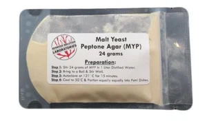 Malzhefe Pepton Agar (MYP) 24 Gramm - ideal für den Anbau von Pilzen! - Bild 1 von 1