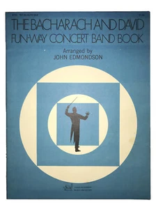 Bacharach and David Fun-Way Concert Band Book Sheet Music 1st E Flat Alto Sax - Picture 1 of 5
