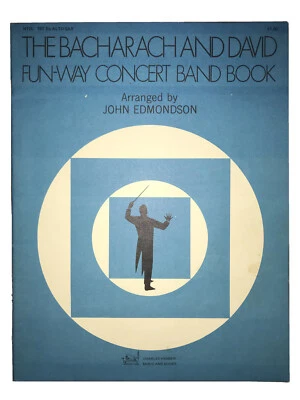 Bacharach and David Fun-Way Concert Band Book Sheet Music 1st E Flat Alto Sax - Image 1 of 4