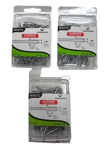 Surebonder FPC44A-100, 100-Pack Aluminum Rivets (LOT OF 3 PACKS) **SALE** - Picture 1 of 2