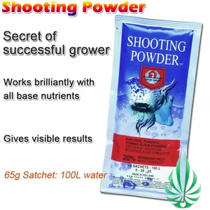 5x65g House & Garden Shooting Powder Hydroponics Expander Flowering Stimulators - Picture 1 of 1