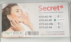 Cutera Secret RF tips 25 Pin Micro Needle 10pc Case Ex 1/13/2025 - Picture 1 of 3
