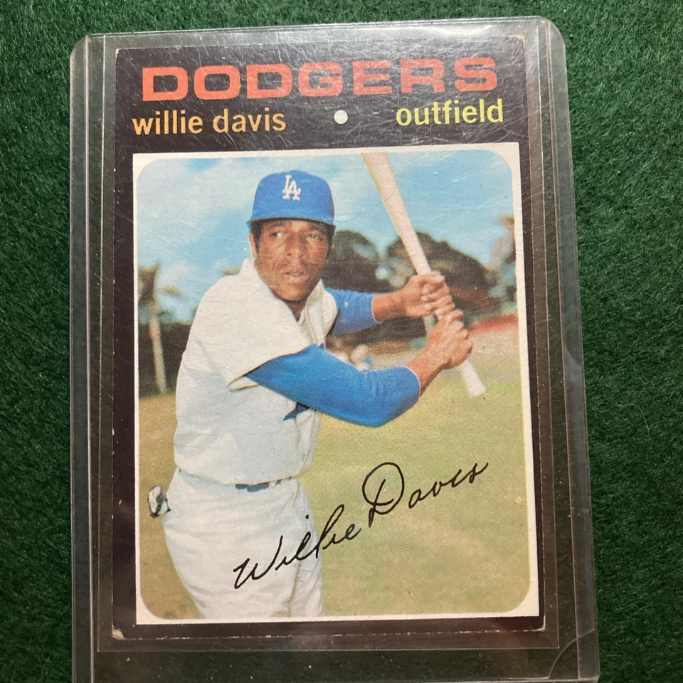 1971 Topps #585 Willie Davis | VG/VGEX | ARN155415DTB2 - Image 1 of 2
