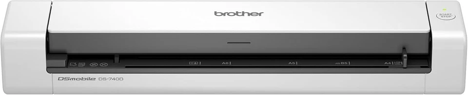 Brother DS-740D scanner Scanner a foglio 600 x 600 DPI A4 Nero, Bianco - Immagine 1 di 4