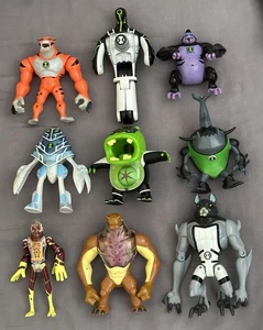 Ben 10 Figures Collectable Bundle Lot Of Large Figures x 9 - Picture 1 of 21