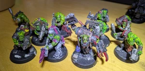 40k Ork Slugga Boyz Mob - Imagen 1 de 5