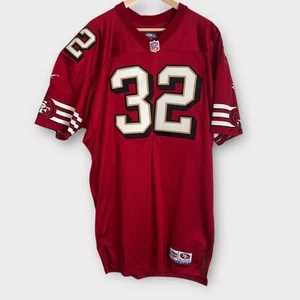 Maglia 1998 San Francisco 49ers #32 Chuck Levy Game Worn Reebok taglia XL - Foto 1 di 9