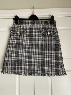 Women’s F&F Size 10 Check Twill Skirt - Image 1 of 4