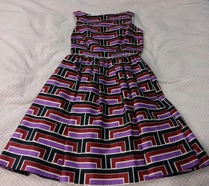 Abito donna Florence Broadhurst per Kate Spade linea A taglia 2 mod twee lusso - Foto 1 di 11