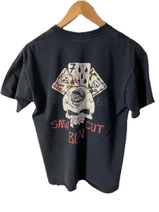 Vintage 90s Y2K Prison ‘Konocti Camp 27’ Wildfire Fire CALFIRE Men’s M Black T - Picture 1 of 5