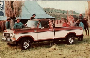 POSTCARD AUTOMOBILE FORD F150 RANGER 1978 - Picture 1 of 2
