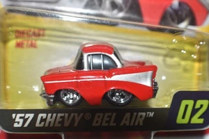 Chevy Bel Air 57 MGA sintonizado coche serie 3 rojo MOMC - Imagen 1 de 2