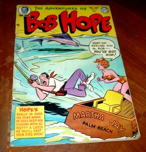 ADVENTURES OF BOB HOPE #18  (1952-3)  FINE (6.0) cond. FITZGERALD, DRUCKER - Picture 1 of 6
