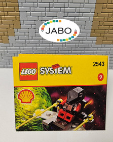 ( OK O6/20 ) Lego Space instructions 2543 Alien Space Plane