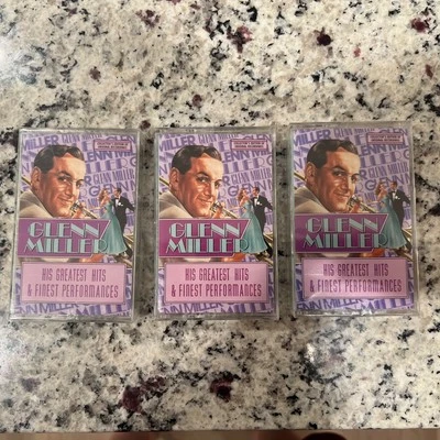 Glenn Miller His Greatest Hits & Finest Performances Tapes 1-3 SEALED Cassette - Image 1 of 3