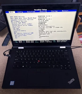 Lenovo ThinkPad X1 Yoga Gen 2 Laptop Notebook - Image 1 of 4