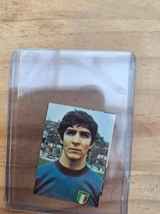 Paolo Rossi 1978 Americana Sticker Ungeklebt WM RC Italien Fußball Vintage - Bild 1 von 2