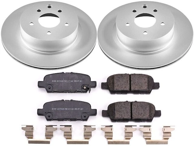 Kit de pastillas de freno trasero y rotor para Nissan Máxima 2016-2023 2017 2018 2019 MH772WB Foto 1 de 1