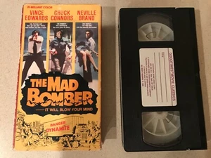 The Mad Bomber (VHS, 1985) Vince Edwards, Chuck Connors, Neville Brand - Picture 1 of 3
