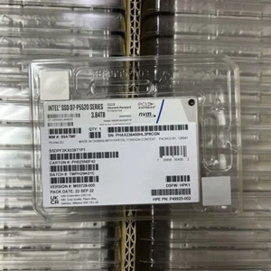 New HP Intel P5520 DSFW:HPK1 SSDPF2KX038T1P1 SSD 3.84TB U.2 PICE 4.0 x4 NVME - Picture 1 of 2