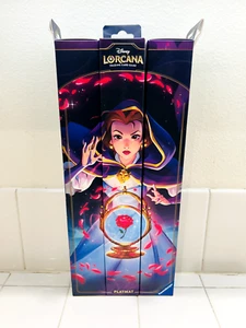 3 x Alfombra de Juego Belle Lograda Mystic Ravensburger Disney Lorcana Nueva en Mano - Imagen 1 de 1