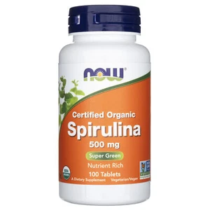 NOW FOODS Spirulina Spiruline 100 Tabletten - Bild 1 von 5