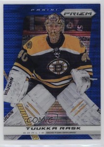 2013-14 Panini Prizm Wal-Mart Blue Pulsar Prizm Tuukka Rask #4