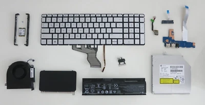 Laptop HP Akku Netzbuchse Tastatur Lüfter DVD-Brenner WLAN Modul (Ersatzteile) - Bild 1 von 4