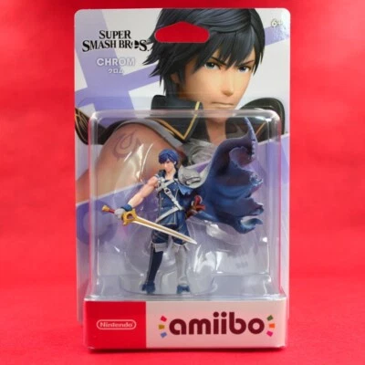 Nintendo amiibo CHROM W/Tracking# Switch SUPER SMASH BROS Series From Japan - Image 1 of 4