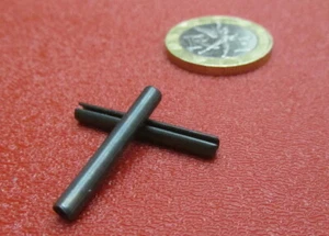 Stahl geschlitzter Federstift, 1/8 Zoll Durchmesser x 1,00 Zoll Länge, 250 Stück - Bild 1 von 11