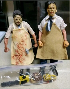 Neca Texas Chainsaw Massacre Collection Lot Of 2 HIGHLY Collectible SEE PHOTOS - Picture 1 of 24