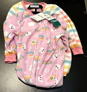 Absorba 2-Pack Footed Fleece Sleepers Pajamas, NWT 18m - Picture 1 of 1