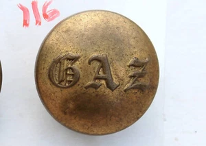 BOUTON UNIFORME ANCIEN - GAZ SOCIETE ENTREPRISE FRANCE - SUPÉRIEUR FRANCE D:22mm - Picture 1 of 2