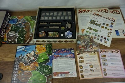 Smallworld base game with Cursed, Grand Dames and Leaders Expansions Board Game - Image 1 of 4