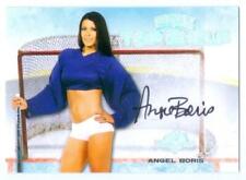 ANGEL BORIS "TOP SHELF AUTOGRAPH CARD" BENCHWARMER HOCKEY 2014