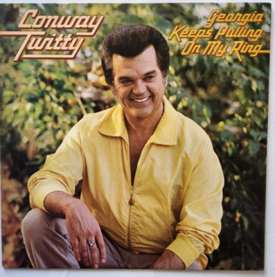 Conway Twitty – Georgia Keeps Pulling on My Ring LP Album vinyl record NM - Image 1 of 4