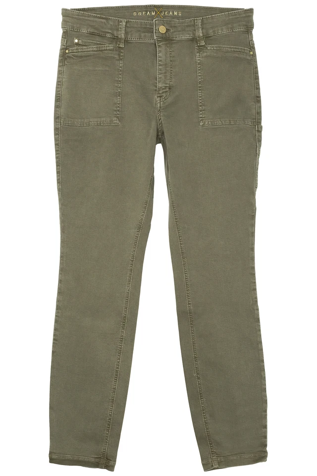 MAC Dream Skinny Worker Stretchjeans Cropped Röhrenjeans Damen Denim Größe 40 - Bild 1 von 1