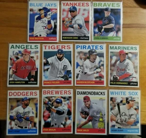 2013 Topps Heritage Baseball Short Print SP, Action You Pick choice 1964 - Picture 1 of 2