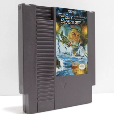 Sky Shark - Nintendo NES - Game Cartridge and Manual Only - Image 1 of 4