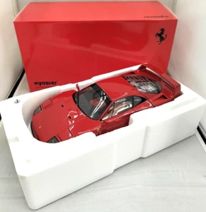 KYOSHO 1/18 FERRARI F40 No.08416R2 Red Diecast Minicars From Japan - Picture 1 of 13