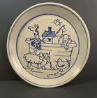 Beaumont Brothers Pottery Noah's Ark Salt Glazed 9” Plate 1996