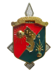 INSIGNE LEGION ETRANGERE ECS DU DLEM MAYOTTE J. BALME SAUMUR ETAT EXCELLENT - Picture 1 of 2