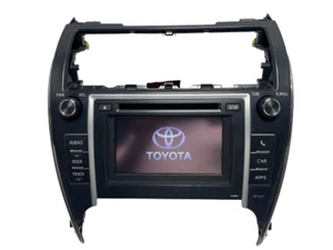 12 13 TOYOTA Camry Navigation RADIO CD PLAYER Touch-screen OEM APPS GPS P10067 - Picture 1 of 9