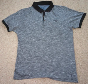 RED HERRING MENS COTTON BLUE MARL T SHIRT TOP  SIZE  M - Picture 1 of 6