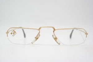 Gafas Stepper SI 603 Oro Media Marca Montura Gafas De Colección - Imagen 1 de 6