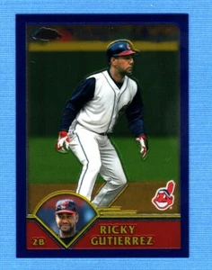 2003 Topps Chrome #418 Ricky Gutierrez Indians - Picture 1 of 1