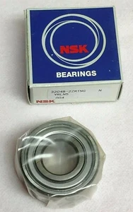 LOTX 2Pcs NSK 3204B-2ZRTNG  Double Row Angular Contact Bearing 20x47x20.6mm - Picture 1 of 5