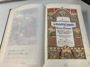 Book ~ Christian Catholic Handpostille 1890 ~German P. Leonhard Goffine -Antique - Picture 1 of 12