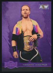 2022 SkyBox AEW Metal Purple Spectrum #103 Hangman Adam Page 083/199 2022 Upper - Picture 1 of 2